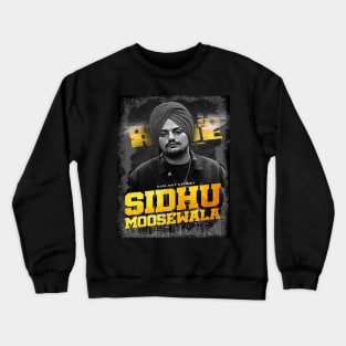 Sidhu Moosewala design Crewneck Sweatshirt